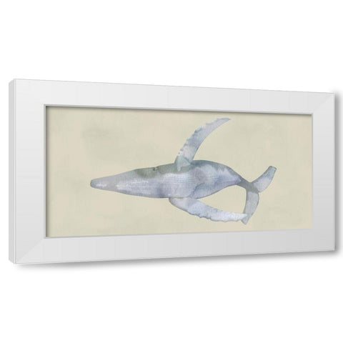 Whale Whale Whale 2 White Modern Wood Framed Art Print by Phillip, Jamie