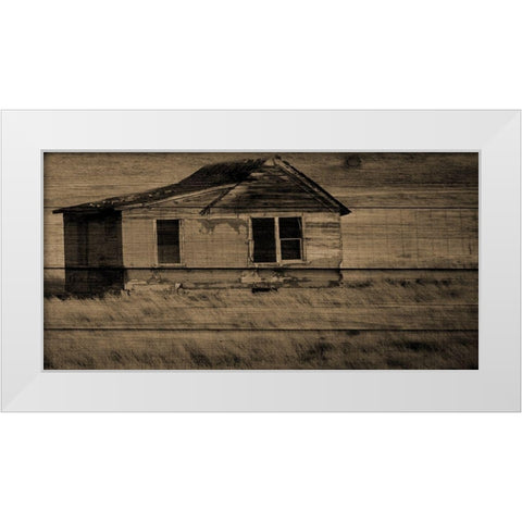 Bayou White Modern Wood Framed Art Print by Phillip, Jamie