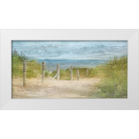 Coast To Coast 1 White Modern Wood Framed Art Print by Phillip, Jamie