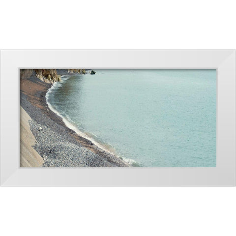 West Coast White Modern Wood Framed Art Print by Phillip, Jamie