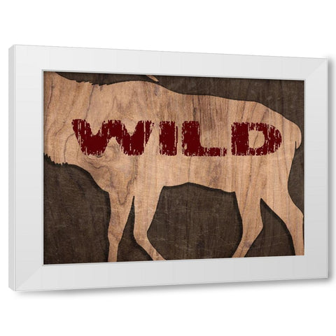 Lodge 5 White Modern Wood Framed Art Print by Phillip, Jamie