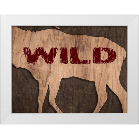 Lodge 5 White Modern Wood Framed Art Print by Phillip, Jamie