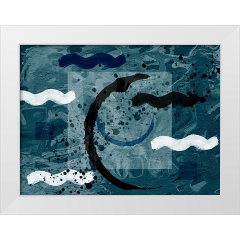 Lanskanoo White Modern Wood Framed Art Print by Phillip, Jamie