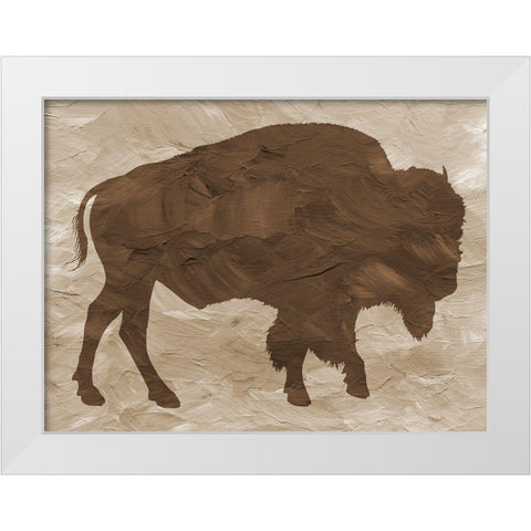 Wild Africa White Modern Wood Framed Art Print by Phillip, Jamie