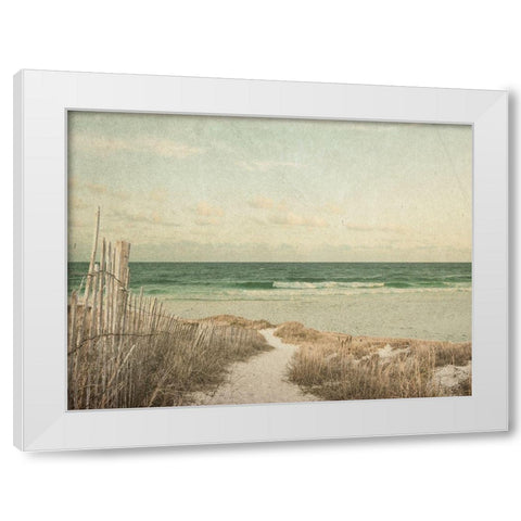 Old Style Bay White Modern Wood Framed Art Print by Phillip, Jamie