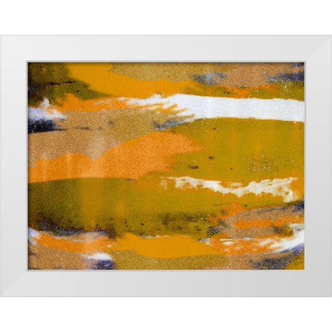 Lemon Sunshine White Modern Wood Framed Art Print by Phillip, Jamie