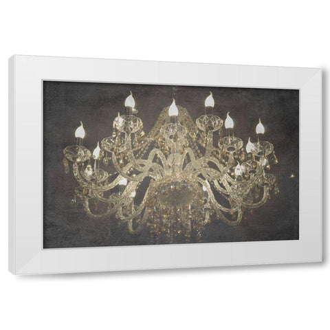 Elegant Bright White Modern Wood Framed Art Print by Phillip, Jamie