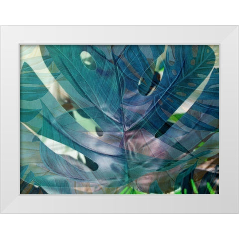 Succulent Tropics White Modern Wood Framed Art Print by Phillip, Jamie