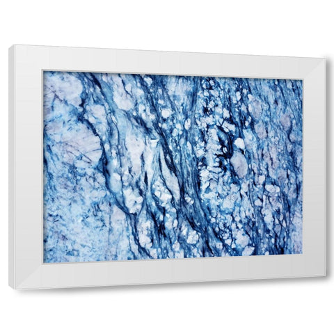 Forever Placid White Modern Wood Framed Art Print by Phillip, Jamie