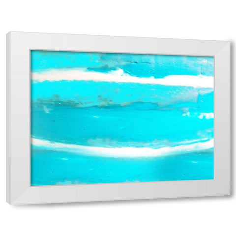 Cake Batter Ocean White Modern Wood Framed Art Print by Phillip, Jamie