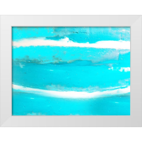 Cake Batter Ocean White Modern Wood Framed Art Print by Phillip, Jamie