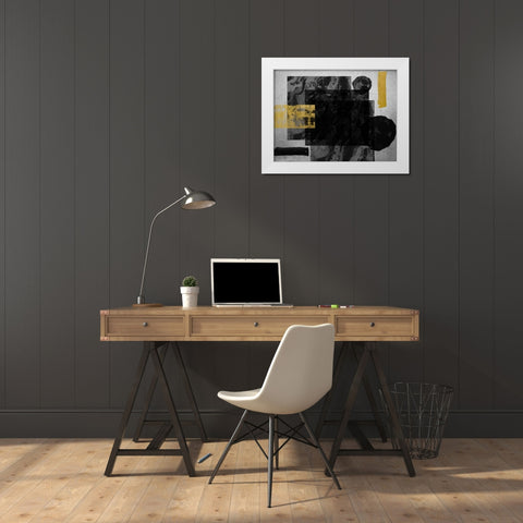 Predictable Assumption 1 White Modern Wood Framed Art Print by Phillip, Jamie