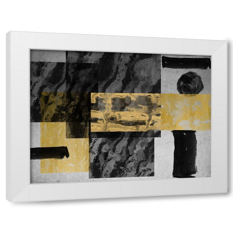 Predictable Assumption 2 White Modern Wood Framed Art Print by Phillip, Jamie