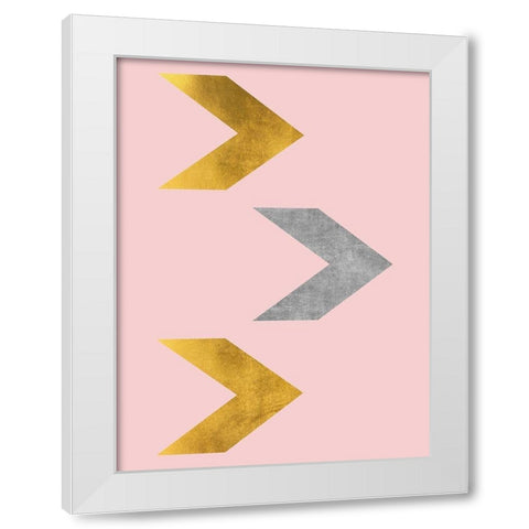 Prince and Palace 1 White Modern Wood Framed Art Print by Phillip, Jamie