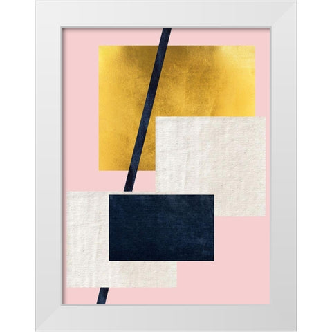 Prince and Palace 2 White Modern Wood Framed Art Print by Phillip, Jamie