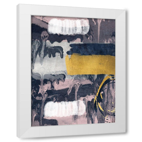 Contemporary Bubble Gum 2 White Modern Wood Framed Art Print by Phillip, Jamie