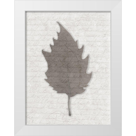 Leafted up 2 White Modern Wood Framed Art Print by Phillip, Jamie