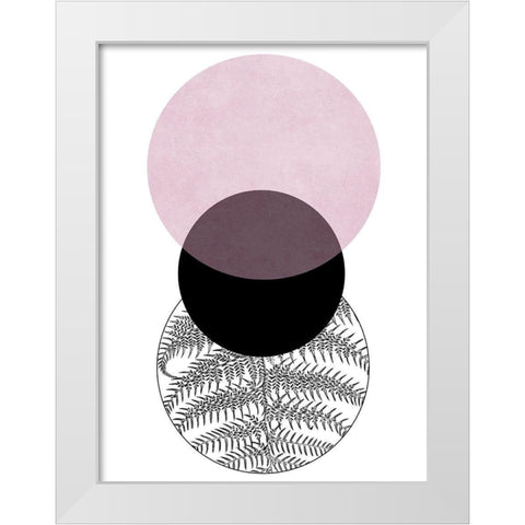 Spindle 2 White Modern Wood Framed Art Print by Phillip, Jamie