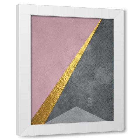 Point In Space White Modern Wood Framed Art Print by Phillip, Jamie