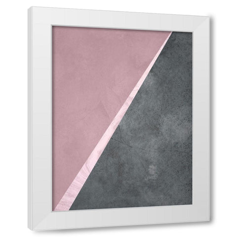 Point In Space 2 White Modern Wood Framed Art Print by Phillip, Jamie