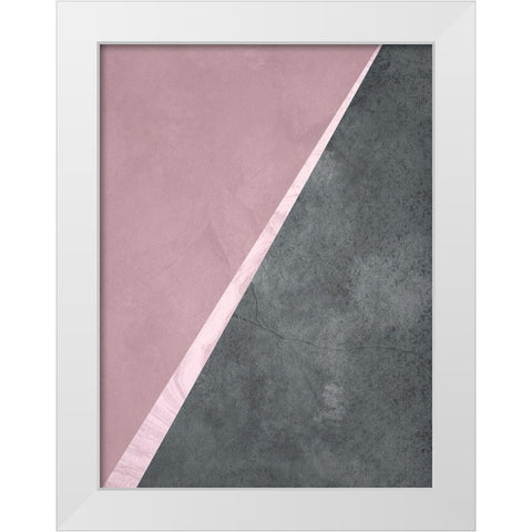 Point In Space 2 White Modern Wood Framed Art Print by Phillip, Jamie