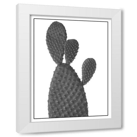 Happy Me White Modern Wood Framed Art Print by Phillip, Jamie