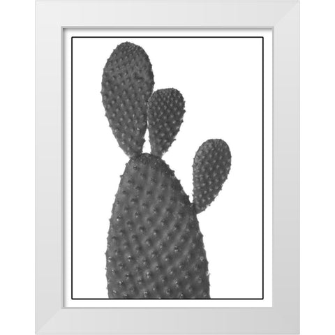 Happy Me White Modern Wood Framed Art Print by Phillip, Jamie