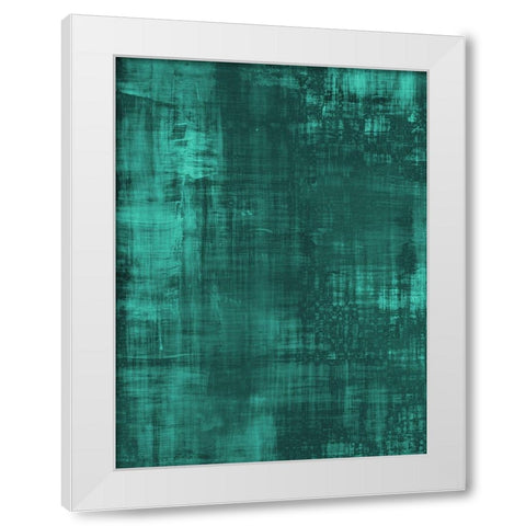 Space and Time White Modern Wood Framed Art Print by Phillip, Jamie