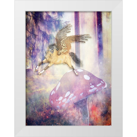 Fantasy 2 White Modern Wood Framed Art Print by Phillip, Jamie