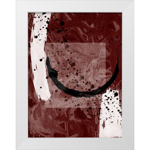 Rings Of Zambia 2 White Modern Wood Framed Art Print by Phillip, Jamie