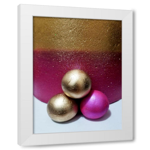 Stella Romance White Modern Wood Framed Art Print by Phillip, Jamie