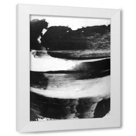 Butter Cream 1 White Modern Wood Framed Art Print by Phillip, Jamie