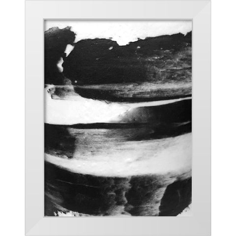 Butter Cream 1 White Modern Wood Framed Art Print by Phillip, Jamie