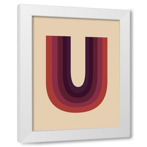 Colors White Modern Wood Framed Art Print by Phillip, Jamie