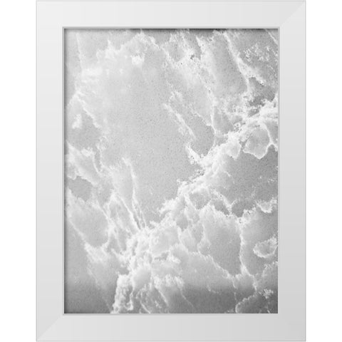 Lightning Tile White Modern Wood Framed Art Print by Phillip, Jamie