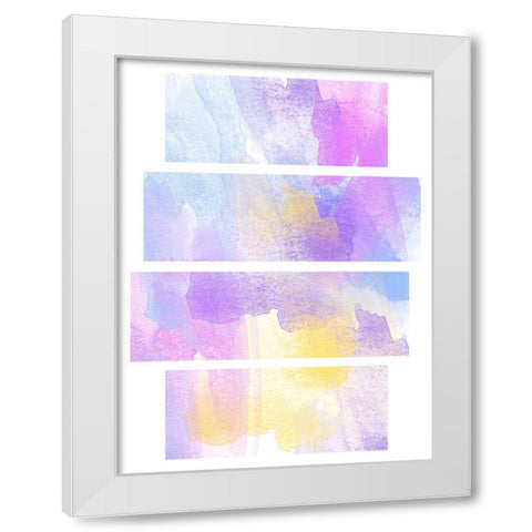Abstract Box White Modern Wood Framed Art Print by Phillip, Jamie