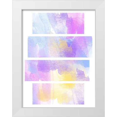 Abstract Box White Modern Wood Framed Art Print by Phillip, Jamie