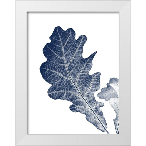 True Blue White Modern Wood Framed Art Print by Phillip, Jamie