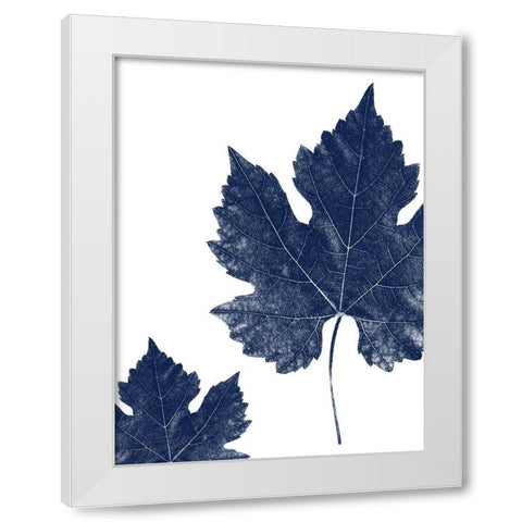 True Blue 2 White Modern Wood Framed Art Print by Phillip, Jamie