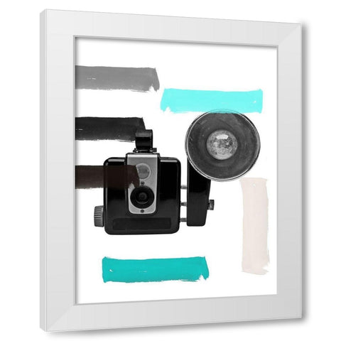 Snap Me White Modern Wood Framed Art Print by Phillip, Jamie