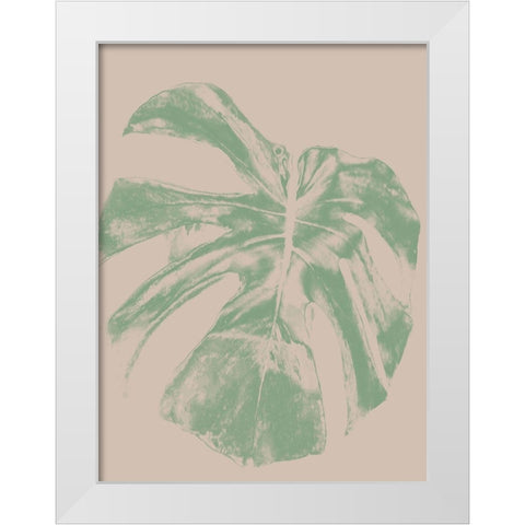 Marquis Palm White Modern Wood Framed Art Print by Phillip, Jamie