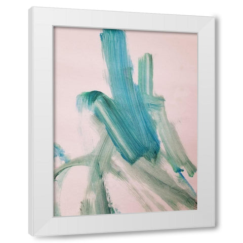 Studio J 4 White Modern Wood Framed Art Print by Phillip, Jamie