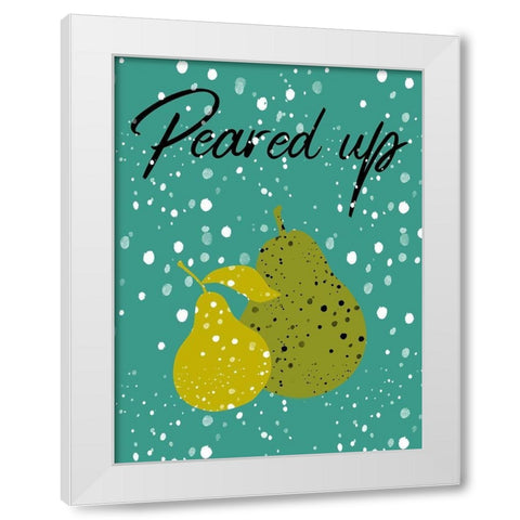 Fruits 1 White Modern Wood Framed Art Print by Phillip, Jamie