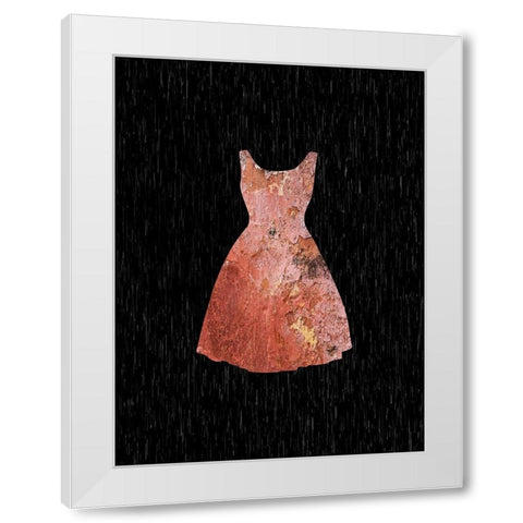 Dress White Modern Wood Framed Art Print by Phillip, Jamie