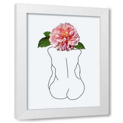 Bath Time 2 White Modern Wood Framed Art Print by Phillip, Jamie