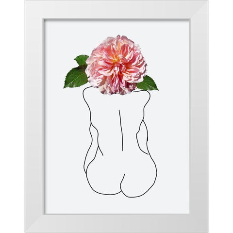 Bath Time 2 White Modern Wood Framed Art Print by Phillip, Jamie