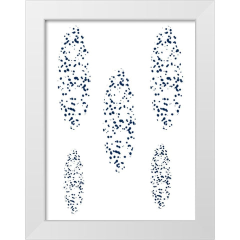 Potrie 1 White Modern Wood Framed Art Print by Phillip, Jamie