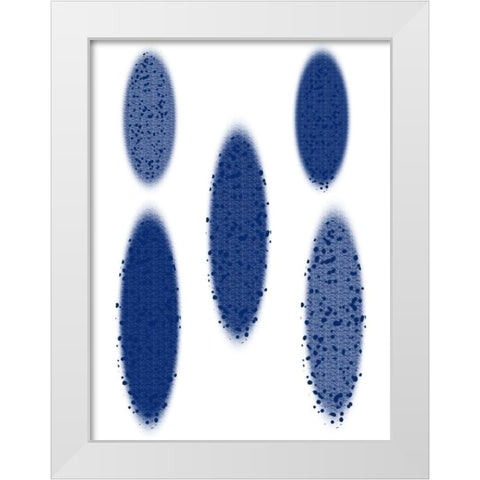 Potrie 2 White Modern Wood Framed Art Print by Phillip, Jamie