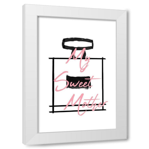 Perfume 1 White Modern Wood Framed Art Print by Phillip, Jamie