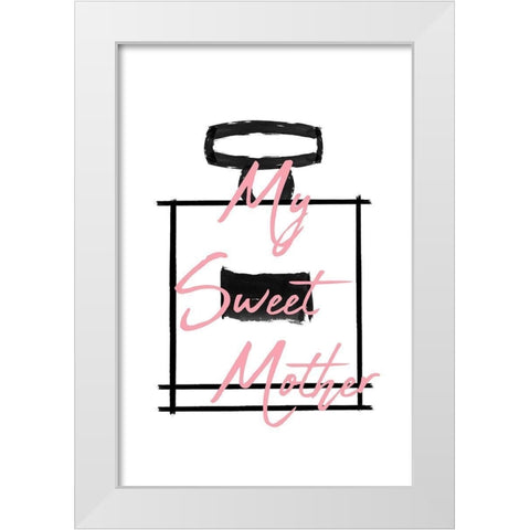 Perfume 1 White Modern Wood Framed Art Print by Phillip, Jamie